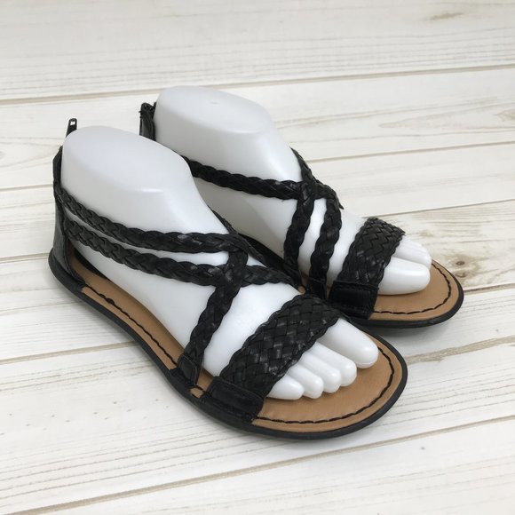 boc Shoes - B.O.C. Born Concept Black Braided Sandals